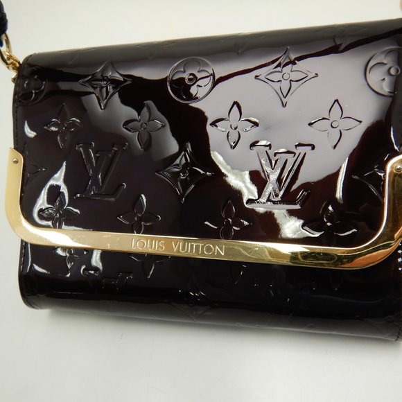 Louis Vuitton Vernis Rossmore PM Amaranto 2WAY Bag Clutch - Picture 5 of 8